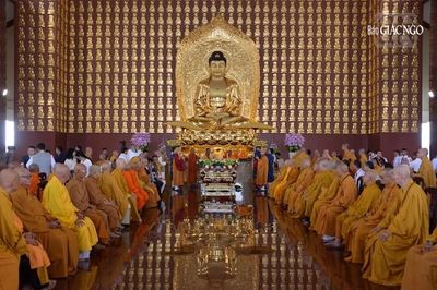 Tôn trí xá-lợi Đức Phật - Quốc bảo Ấn Độ tại chùa Thanh Tâm (Phật Cô Đơn)