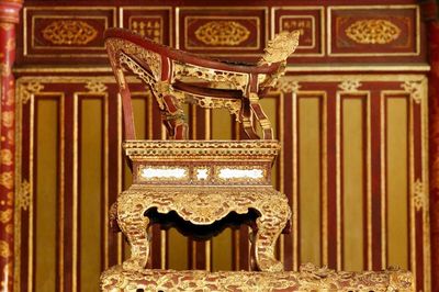 Về việc Ngai vua triều Nguyễn bị phá hoại: Cục Di sản yêu cầu khẩn trương kiểm tra, đánh giá và xử lý