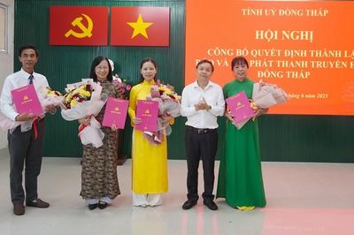 Thành lập Báo và Đài Phát thanh Truyền hình Đồng Tháp