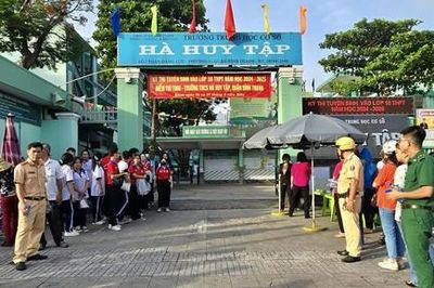 Công an TPHCM bố trí gần 1.000 CBCS bảo an ninh kỳ thi tuyển sinh lớp 10