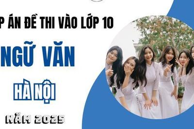 Đáp án đề thi tuyển sinh lớp 10 môn Ngữ văn Hà Nội năm 2025
