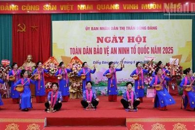 Ngày hội toàn dân bảo vệ an ninh Tổ quốc năm 2025 tại Lạng Sơn