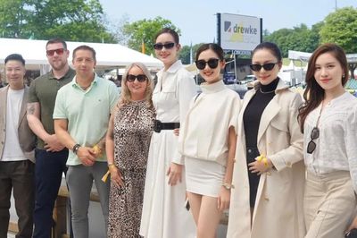 Hoa hậu Bảo Ngọc, Quế Anh, Kiều Duy rực rỡ trên nước Đức