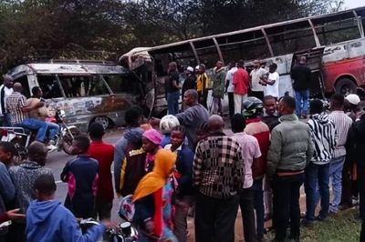 Tanzania: 2 xe buýt đâm trực diện và bốc cháy khiến 38 người thiệt mạng