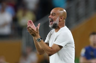 Phản ứng của Pep Guardiola khi thua Al Hilal