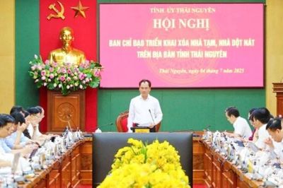 Thái Nguyên quyết liệt xóa nhà tạm, nhà dột nát cho dân