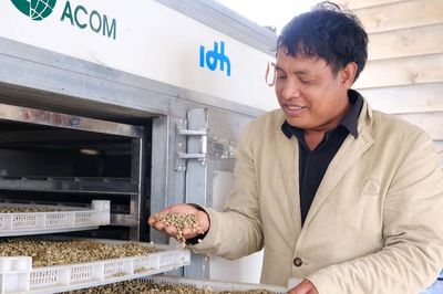 Người K'Ho làm cà phê từ núi đồi K'nớ