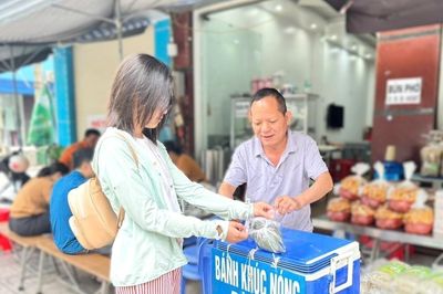Bánh khúc, món quà của tuổi thơ