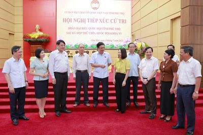 Đoàn ĐBQH tiếp xúc cử tri sau kỳ họp thứ Chín, Quốc hội khóa XV