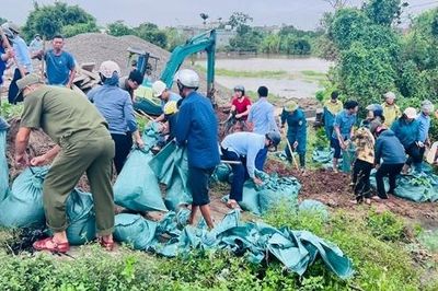 Thông tin vỡ đê bối tại Hưng Yên là không chính xác