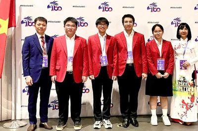 Việt Nam vào top 10 tại Olympic Sinh học quốc tế
