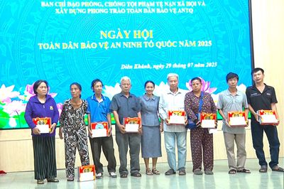 Xã Diên Khánh tổ chức Ngày hội Toàn dân bảo vệ an ninh Tổ quốc