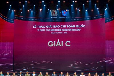Báo và Phát thanh, truyền hình Nghệ An đoạt 2 giải tại Giải Báo chí toàn quốc với chủ đề 'Vì An ninh Tổ quốc và bình yên cuộc sống'