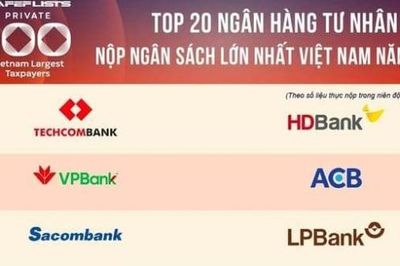 Techcombank dẫn đầu ngân hàng tư nhân, nộp ngân sách hơn 6.770 tỷ đồng