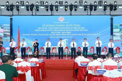 Nghệ An khánh thành Bệnh viện Ung bướu giai đoạn 2, quy mô hơn 1.000 giường bệnh