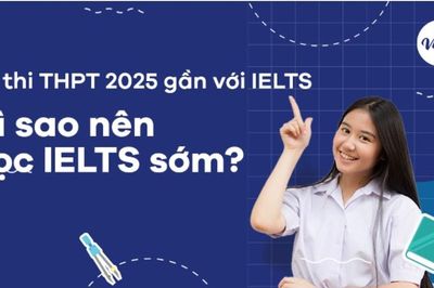 Đề thi THPT 2025 gần với IELTS: Vì sao nên học IELTS sớm?