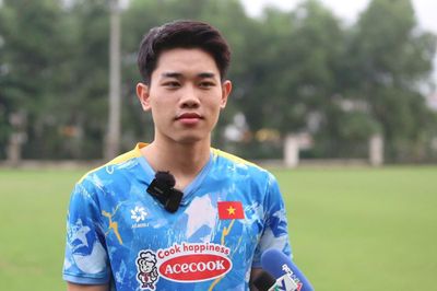 Tiền đạo Nguyễn Đình Bắc: U23 Việt Nam quyết tâm mang lại niềm vui cho người hâm mộ nhân dịp Quốc khánh 2.9