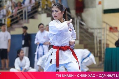 223 VĐV tranh tài Giải Karate Đại hội TDTT toàn tỉnh