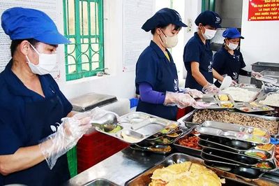 Đảm bảo tuyệt đối ATTP cho bếp ăn trường học