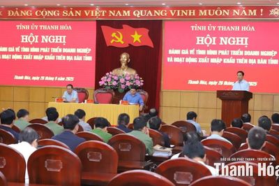Tháo gỡ khó khăn, vướng mắc trong phát triển doanh nghiệp và hoạt động xuất nhập khẩu