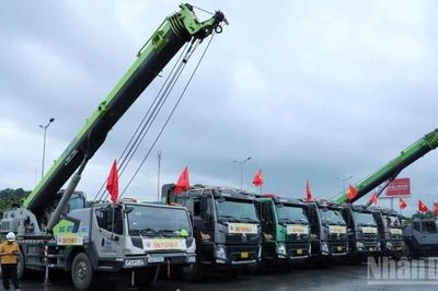 Khởi công dự án mở rộng đường cao tốc Nội Bài-Lào Cai, đoạn Yên Bái-Lào Cai