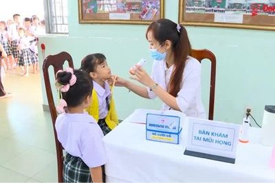 Khoảng 4,7 ngàn học sinh được tầm soát cận thị