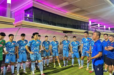 U23 Việt Nam thua sát nút U23 Qatar tại UAE giao hữu