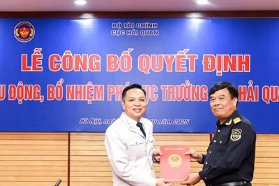 Điều động, bổ nhiệm ông Nguyễn Thành Hưng làm Phó Cục trưởng Cục Hải quan