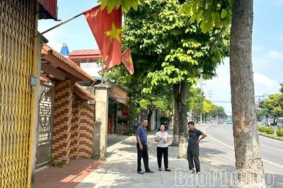 Chung sức làm đẹp tuyến đường Hùng Vương