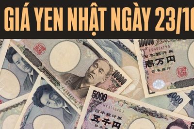Tỷ giá yen Nhật giảm 0,58–1,51 đồng, chợ đen 176,19–177,33
