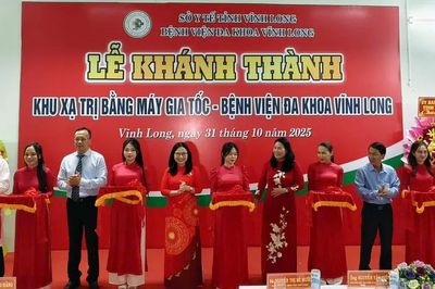 Bệnh viện Đa khoa Vĩnh Long khánh thành hệ thống xạ trị ung thư hiện đại