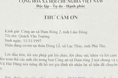 Phó trưởng công an xã trả lại hàng chục triệu đồng chuyển nhầm