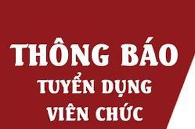 Tuyển dụng viên chức trong các đơn vị sự nghiệp công lập thuộc Bộ Văn hóa, Thể thao và Du lịch năm 2025