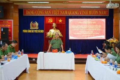 Nâng cao năng lực PCCC và CNCH, đáp ứng yêu cầu nhiệm vụ trong tình hình mới