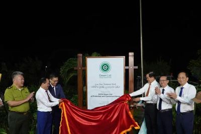 Vườn quốc gia Côn Đảo đón nhận danh hiệu Danh lục Xanh