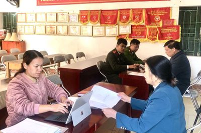 Xã Đông Khê xây dựng, phân loại trên 95% cơ sở dữ liệu về đất đai
