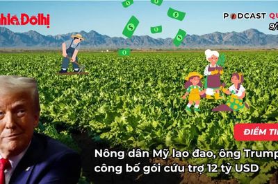 Điểm tin 9/12: Nông dân Mỹ lao đao, ông Trump công bố gói cứu trợ 12 tỷ USD