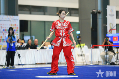 SEA Games 33: Tấm huy chương bạc 'đẫm nước mắt' của búp bê wushu