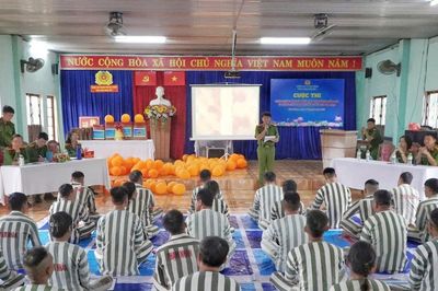 Trại tạm giam số 1 tổ chức nhiều hoạt động giáo dục, hướng thiện cho phạm nhân