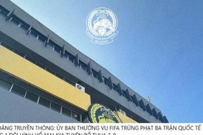 FIFA xử thua Malaysia 3 trận vì sử dụng cầu thủ không hợp lệ