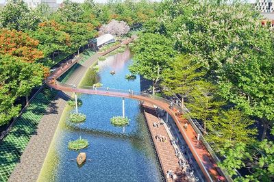 Hà Nội: Khởi công công viên tuyến 4.600 tỷ đồng ven sông Tô Lịch