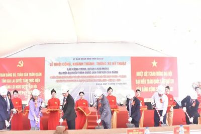 Gia Lai: tổ chức lễ khởi công và khánh thành nhiều dự án trọng điểm