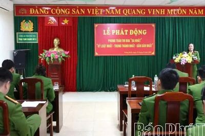 Trại tạm giam số 3 phát động phong trào thi đua 'Ba nhất'