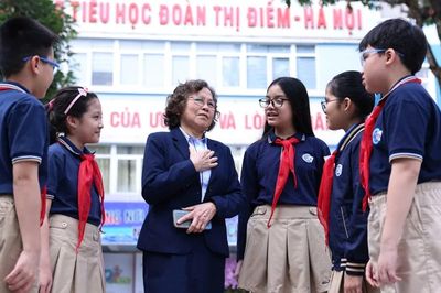 Ngôi trường tiểu học 'Anh hùng Lao động' ở thủ đô Hà Nội
