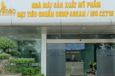 Cty cổ phần mỹ phẩm Vimac bị phạt 120 triệu đồng do vi phạm quy định về công bố mỹ phẩm