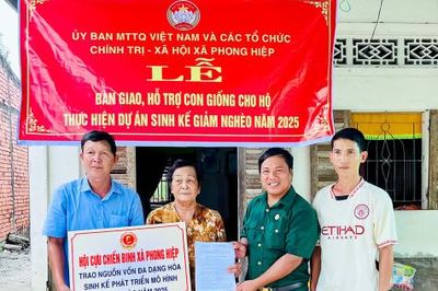 An sinh bền vững từ những mô hình sinh kế thiết thực