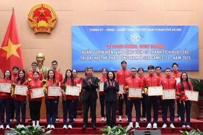 Hà Nội thưởng lớn các vận động viên giành huy chương SEA Games 33