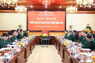 Khối thi đua số 2 (Bộ Quốc phòng) triển khai kế hoạch thi đua năm 2026