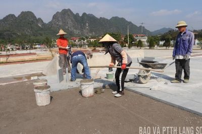 Công trình mở rộng khuôn viên tượng đài Lương Văn Tri: Phấn đấu đưa vào khai thác trước Tết Nguyên đán Bính Ngọ