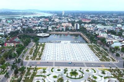 Diện mạo quảng trường lớn nhất Quảng Ngãi sau nâng cấp